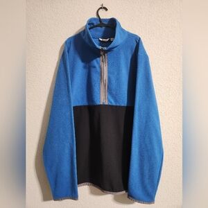 Cotopaxi NWT Amado 1/2 Zip Fleece Men’s Blue/Black size large *sample piece